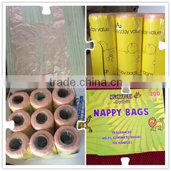 eco-friendly fresh vegetables packaging plastic bag