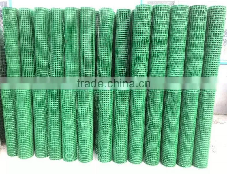 pvc coated 1/4 inch galvanized welded wire mesh