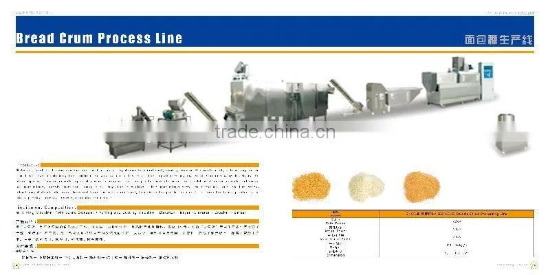 New condition full automatic Panko Bread Crumbs making machine