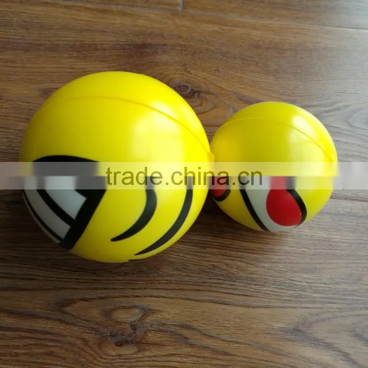 Wholesale Emoji PU Ball Toy Ball For Kids