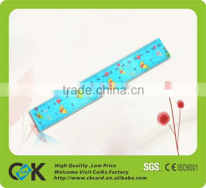 Cheap plastic ruler printing customized from Shenzhen maker