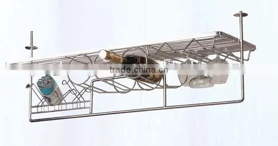 Multi-function bar tools portable wine rack