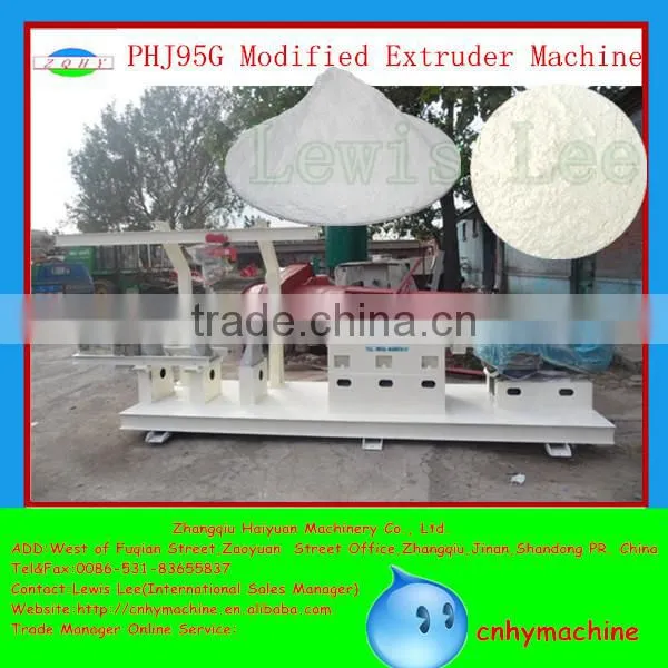 Zhangqiu Haiyuan Machinery-Automatic PHJ65G modified starch extruder machine with CE/ISO