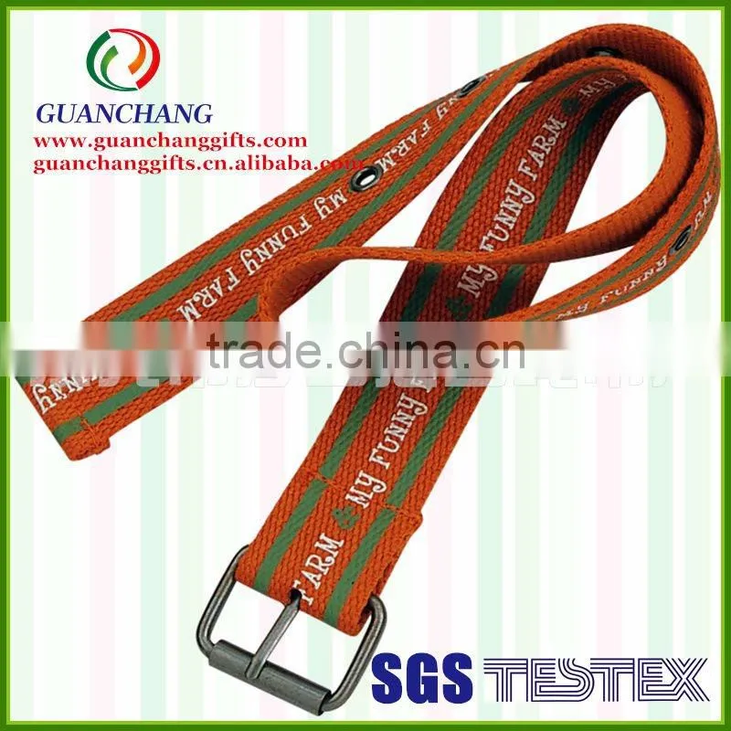custom woven belt