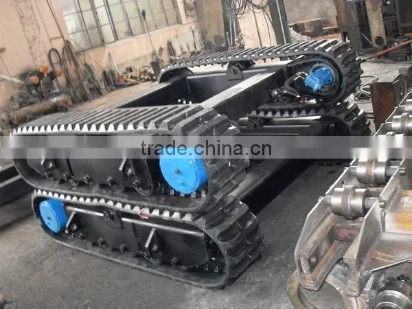 Construction machinery undercarriage parts track chain/roller/ sprocket/ idler/ rubber track for excavator /dozer