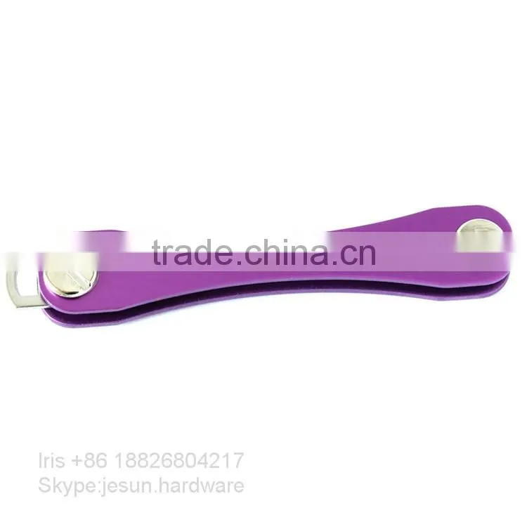 China factory manufacturer producing aluminum compact key holder
