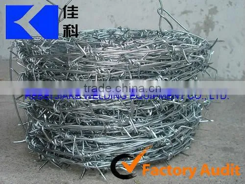 electro galvanized wire barbed wire machines production line