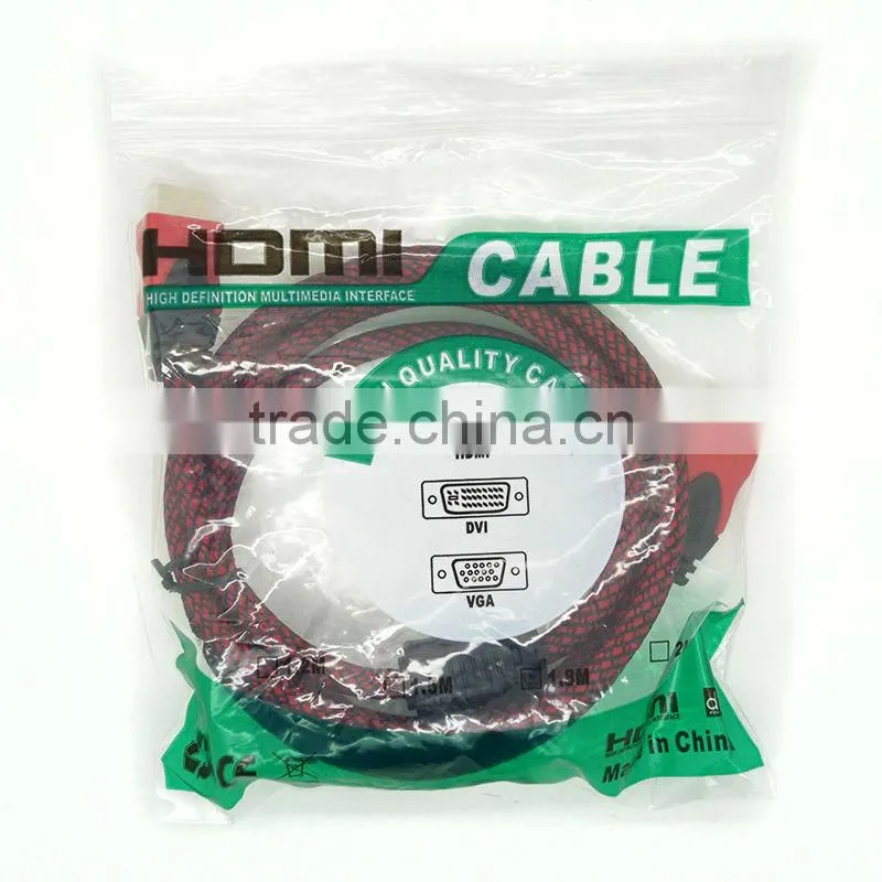 1.8m 6ft nylon HDMI Cable v1.3