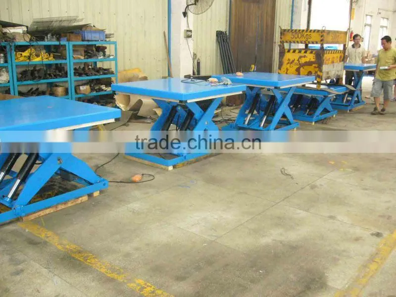 CE Veshai powerful 2200lbs AC hydraulic lift table for factory and warehouse VT-100-AC