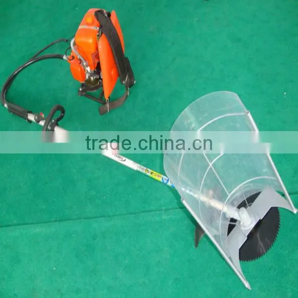 mini petrol enginge corn paddy harvester CG411 for sales