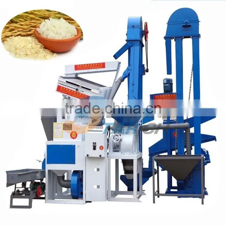 Most Popular 15T/Day Automatic Combined Rice Mill Machine for Sale