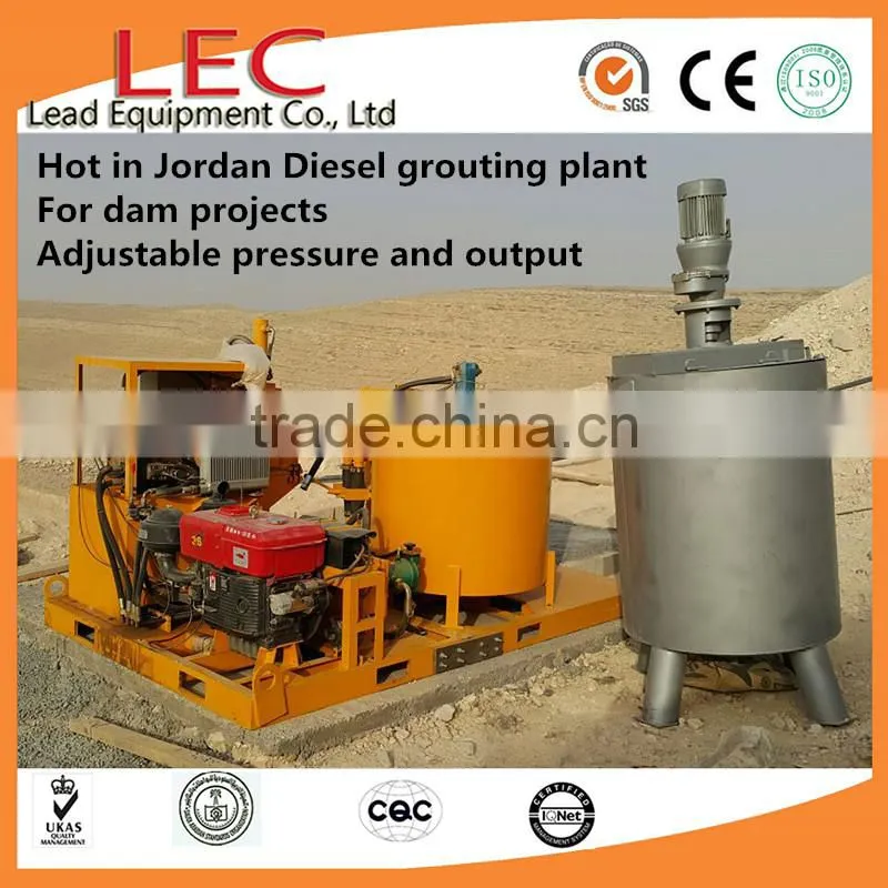 Backfill grout specialized construction machine High Pressure cement grout pump
