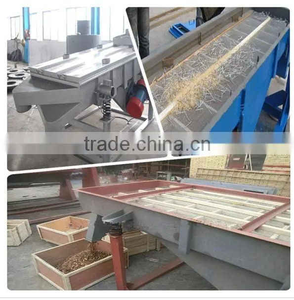 Automatic linear Vibrating screen / sieve for coffee beans