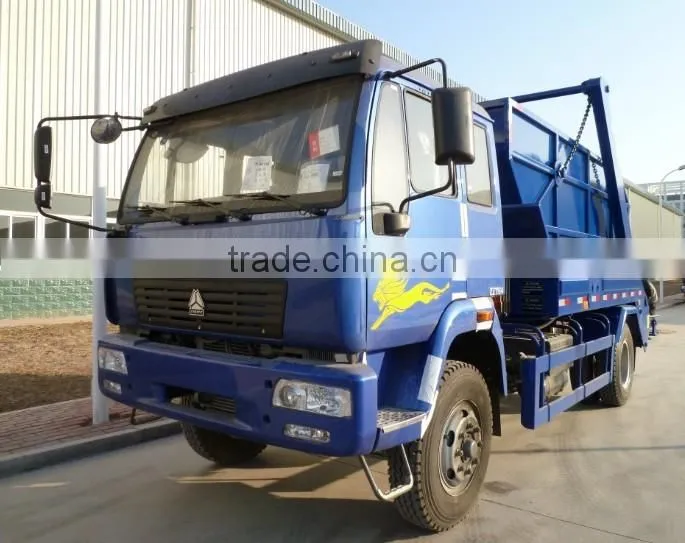 SINOTRUK howo arm type garbage truck