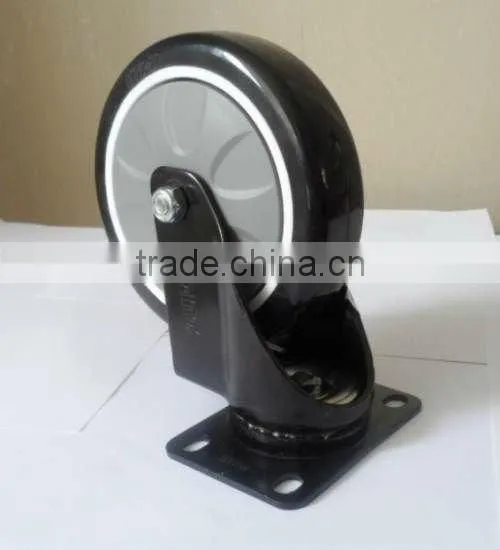 industrial caster top plate swivel