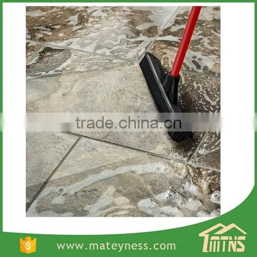 Slanted Side Sweep Clean Soft Rubber Broom Brush