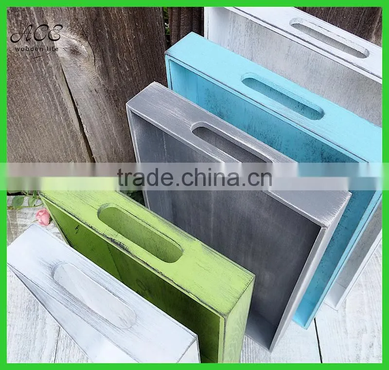 Rustic wooden tray