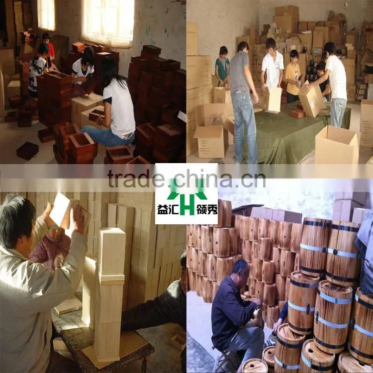 wooden boxes for ice wine bottles