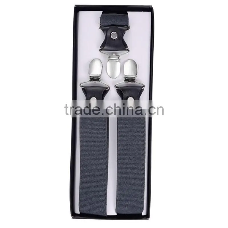2016 Polyester Fashion Braces Suspenders With 2.5*100cm