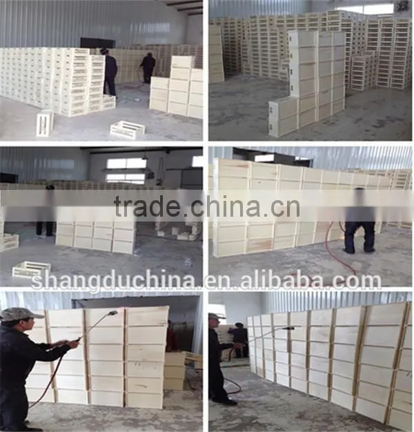 Natural wholesale wooden electronic components storage box