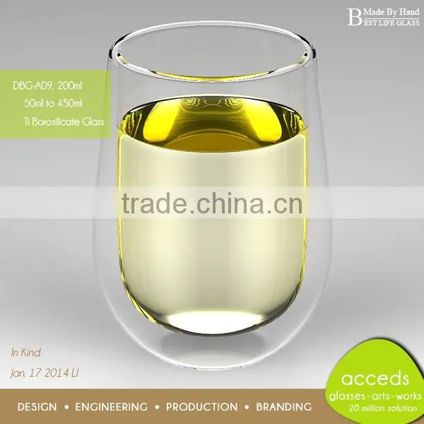 Bulk New Design Drinking Glass Milk Cup Cheap