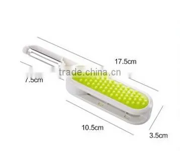 Wholesale Stock Portable Folding 3 In 1 Plane Knife Fruit Vegetable Peelers