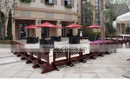 Arlau Outdoor street wooden flower pot