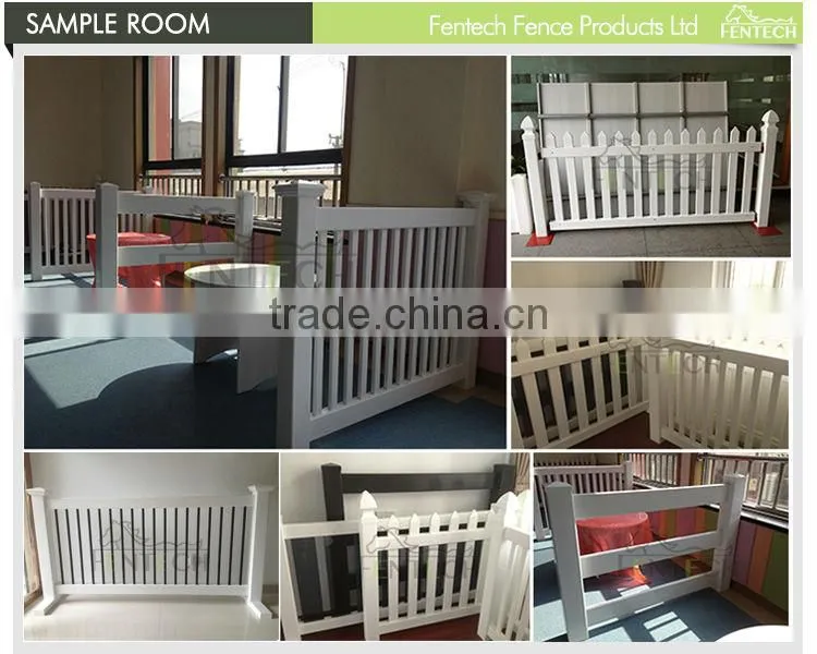 High quality Fentech fence pvc fencing post and rail