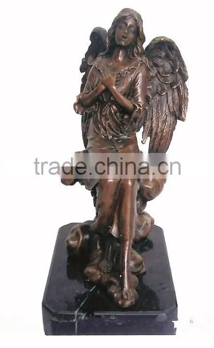 Bronze Girl Angel Statue For Sale