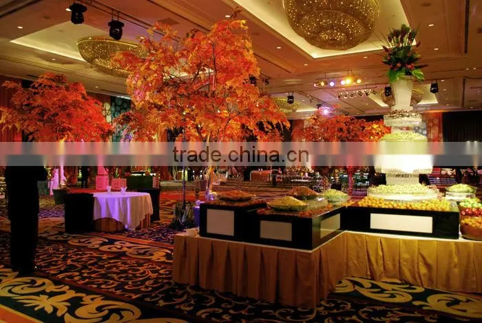BTR023-1 GNW 15ft large outdoor artificial red maple tree for Landscaping garden decoration