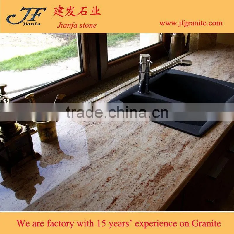 New Design Lowest Price Shivakashi Pink Granite Kitchen Countertops
