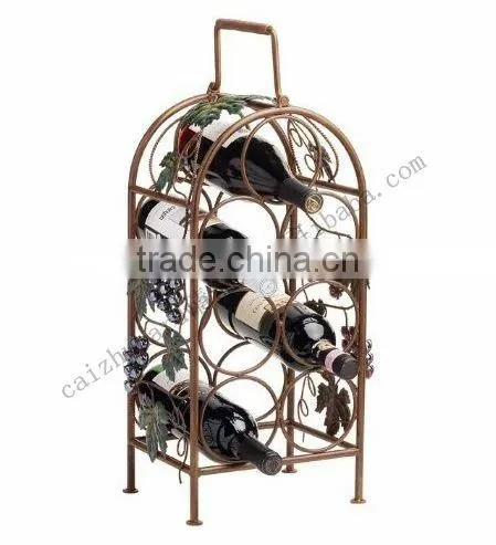 Metal Wine Bottle Holder