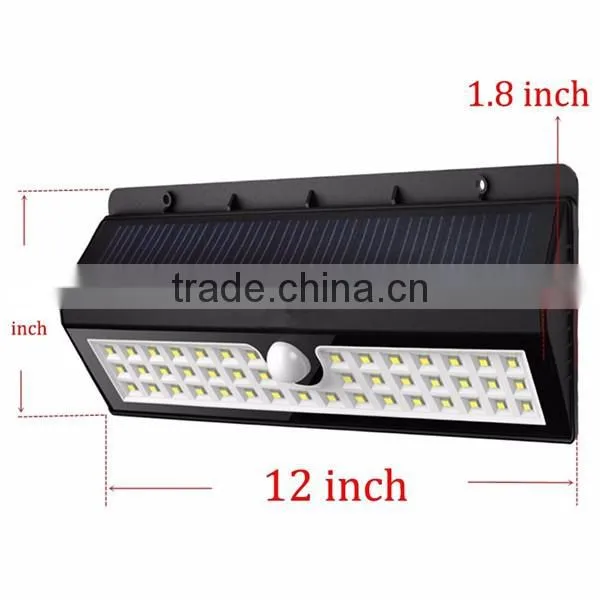 44 LED Outdoor Wireless Solar Energy Powered outdoor solar strip light Ponds Decor Accent Lighting with Three Modes