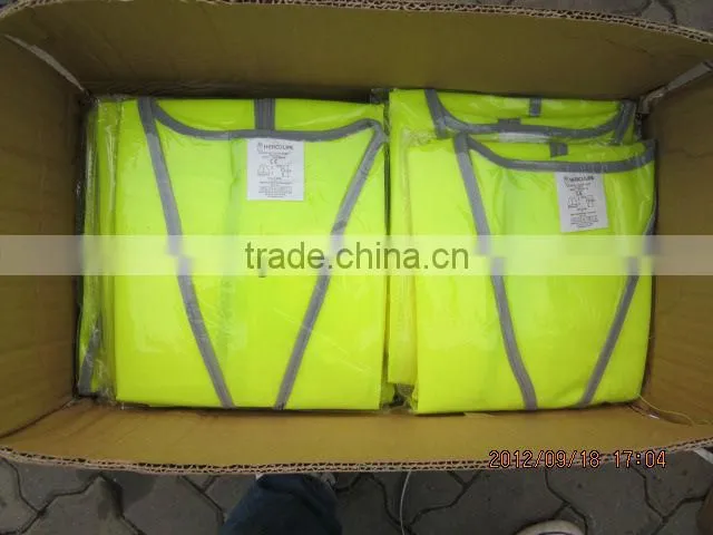 Yellow reflective vest-DSV301