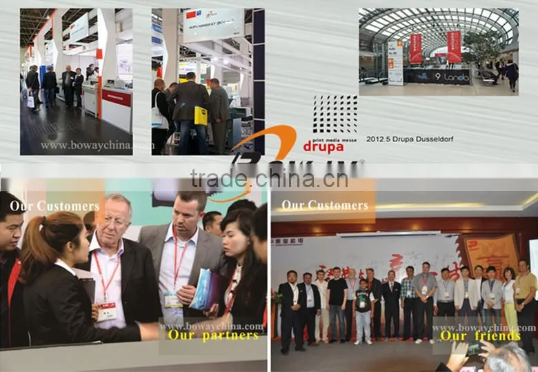 20 year manufacturer Boway New 976V7 perfect glue auto clmaping book printing plant bind machine