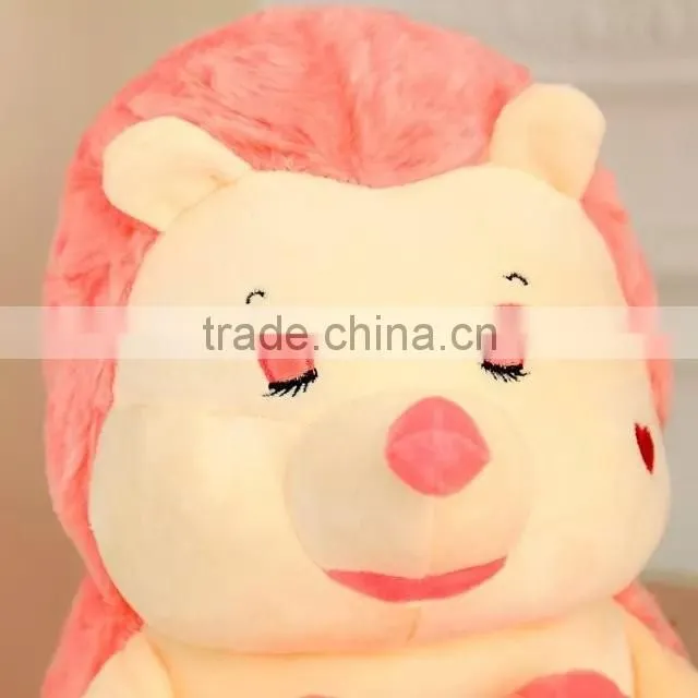 Cute super soft hedgehog plush toy for kids