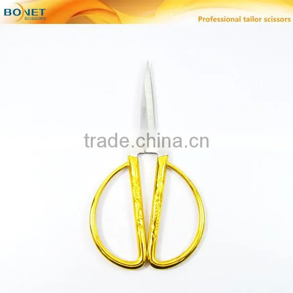 S11007 FDA qualified heavy-duty tailor brass handle scissor