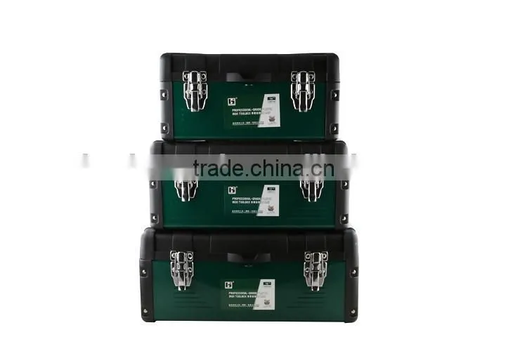 Professional plastic cover metal tool box