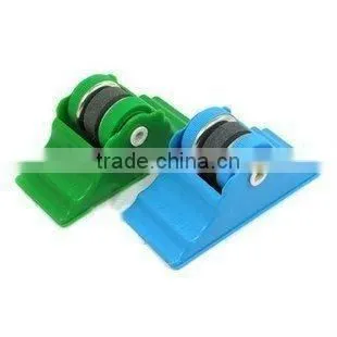 Convenient Double Grinding Wheels Kitchen Knife Sharpener