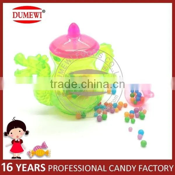 Fancy Dragon Shape Teapot Hard Candy Magic Toys