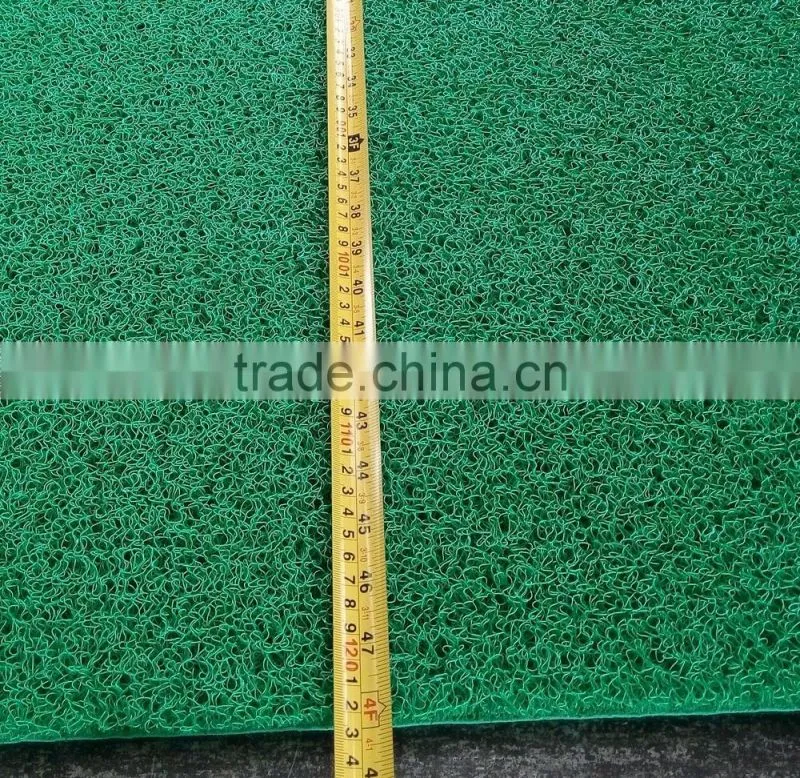 pvc coil mat shaggy carpet