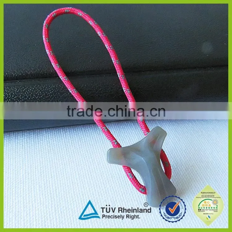 Embossed logo soft pvc customized shape OEM rubber zip puller for bag pack