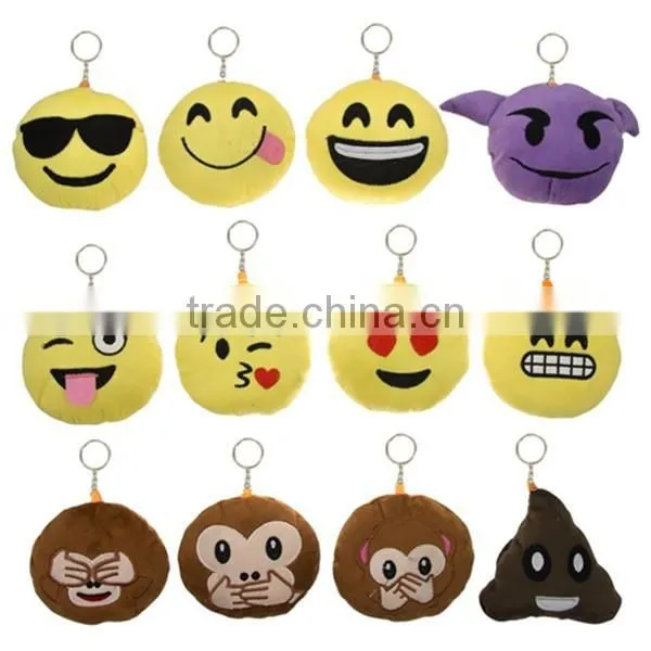 Promotional Cute mini plush toy truck keychain Wholesale