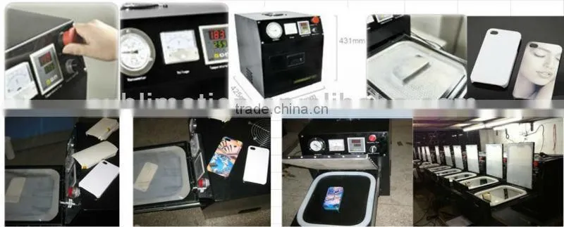 factory directly sell 3D vacuum sublimation machine for mug Glass aluminum Phone Case