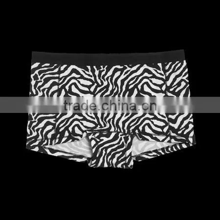 Animal-like print leopard print lady briefs underwear