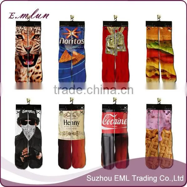 Custom knee high cotton sports personality socks elite socks basketball socks wholesale