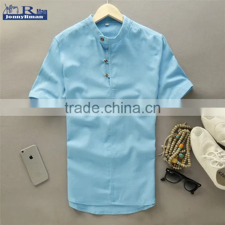 wholesale mandarin collar shirt in bulk