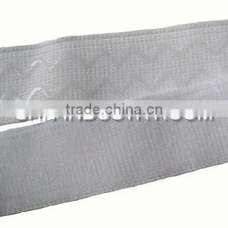 High-frequency heat weldable hook and loop