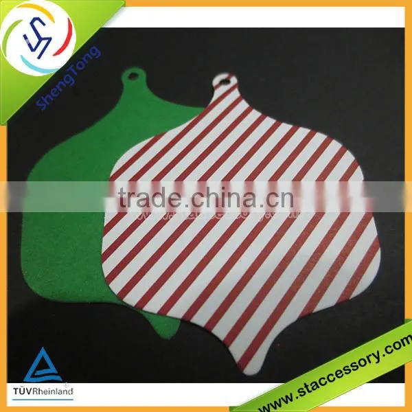 2015 new design wholesale Personality plastic hang tag