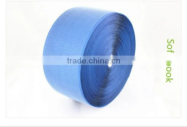Soft hook and unnapped loop tape